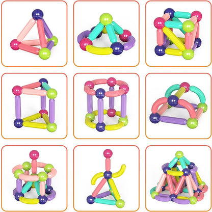 MAGNETIC BUILDING BLOCKS SET