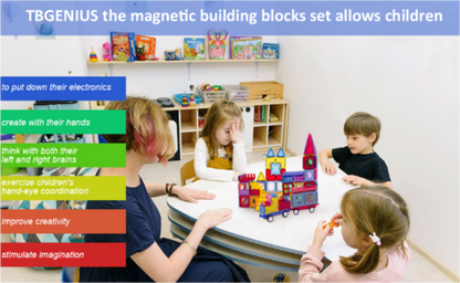 MAGNETIC BUILDING BLOCK (158 PCS)